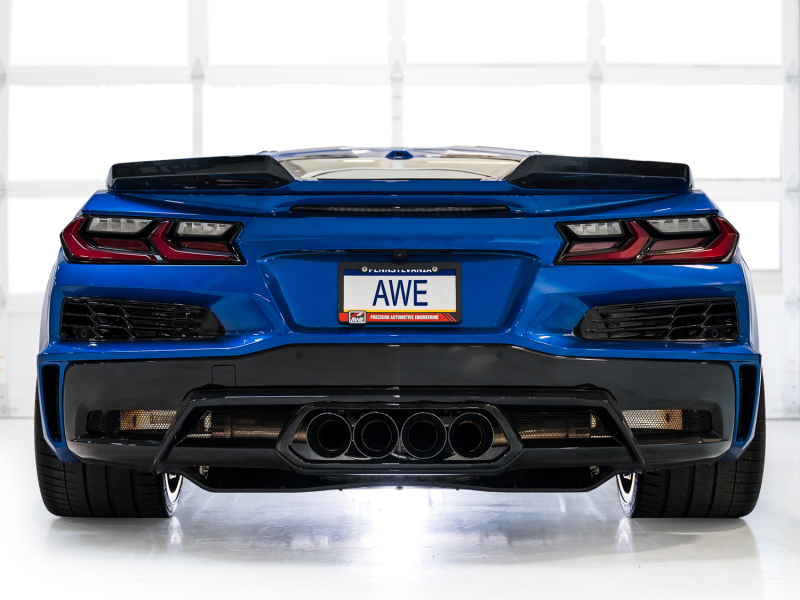 Chevrolet Corvette Z06 Performance Exhaust - AWE Tuning - SwitchPath Cat-Back - Diamond Black - `23-`27